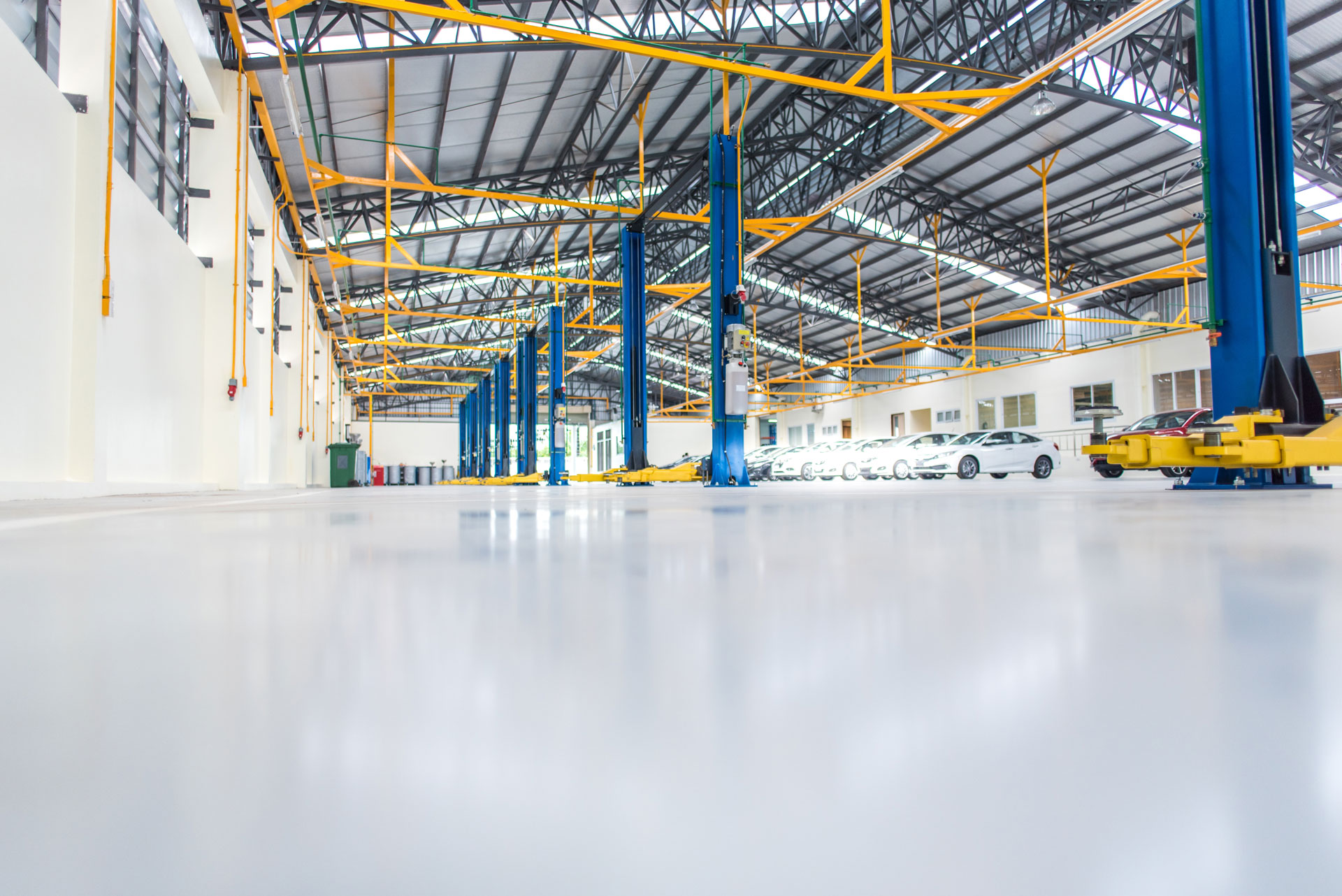 Industrial Epoxy Flooring In Reno Nevada Custom Coatings 0393